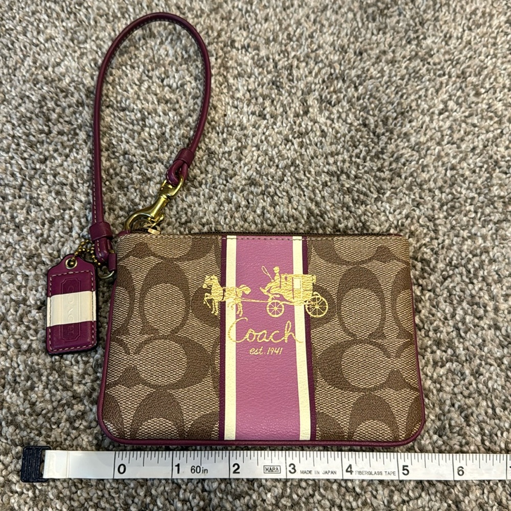 Coach wristlet/wallet